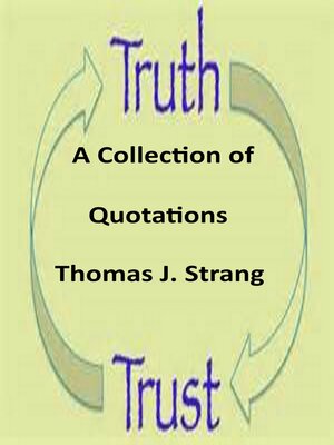cover image of Trust and Truth Quotations